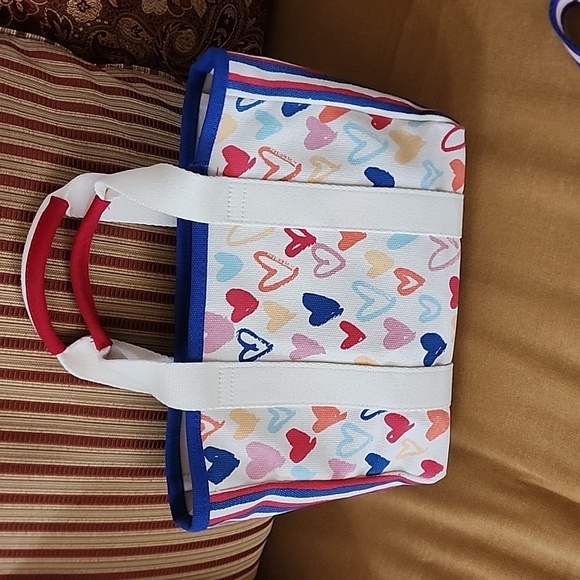 BRIGHTON RED WHITE & YOU MINI TOTE - Picture 3 of 8